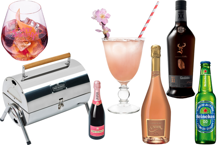 mary mail rosé sauvage piper heidsieck champagne cattier heineken Cointreau Fizz Genfliddich BBQ LAPPOMS lifestyle blog project XX