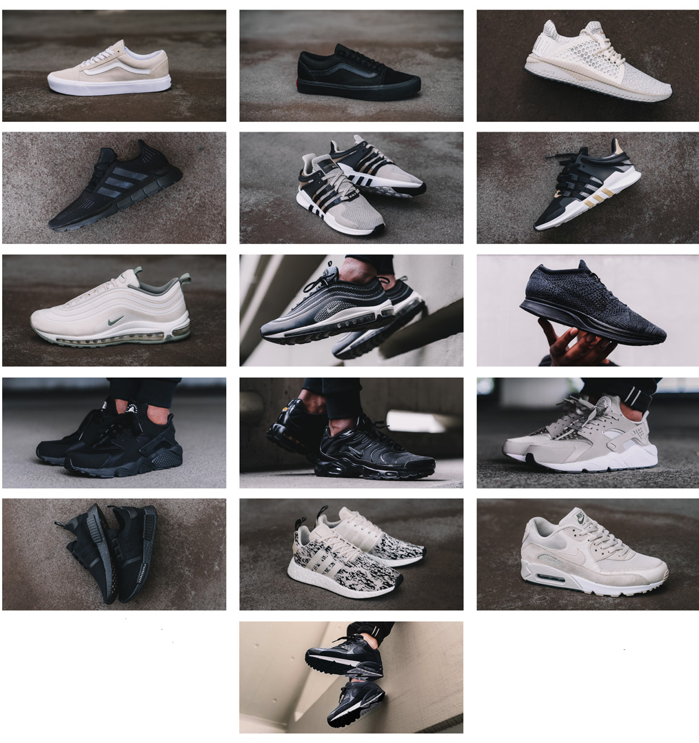 flyknit racer huarache nmd air max old skool lite tsugi netfit black & sand foot locker europe nike_adidas puma_vans lappoms lifestyle blog sneakers kicks