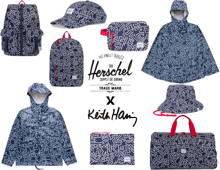 herschel keith haring collab capsule collection apparel lappoms lifestyle blog