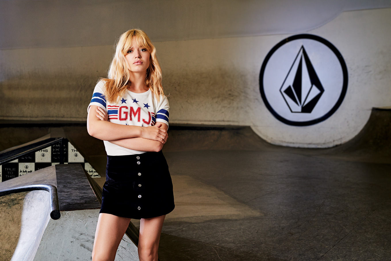 Georgia May Jagger VOLCOM collab capsule collection lappoms lifestyle blog
