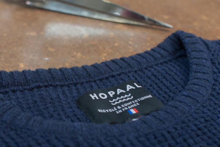 hopaal made in france pull du futur recyclé lappoms lifestyle blog start up