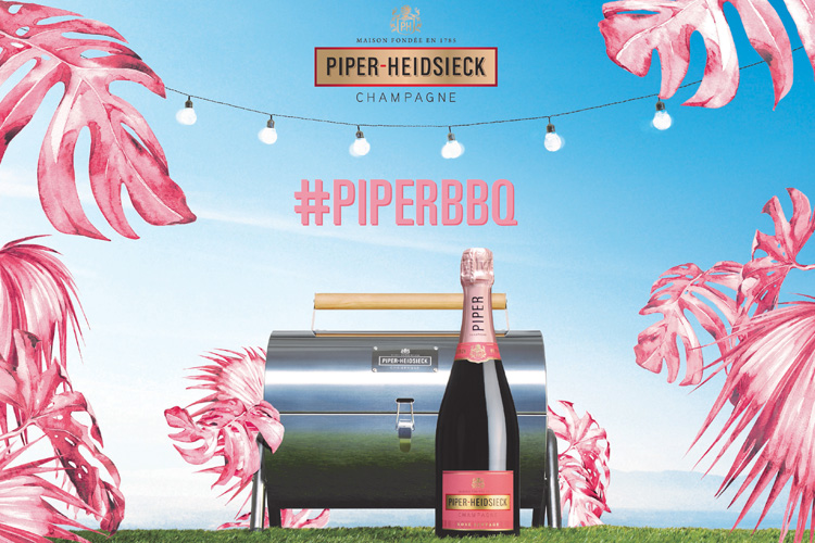piper heidsieck champagne piper bbq made in france lifestyle blog lappoms