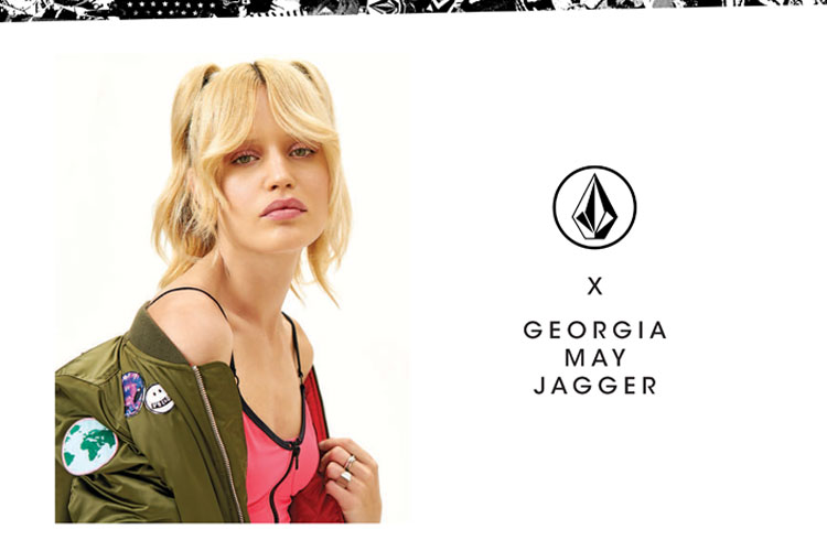 georgia may jagger volcom collab capsule collection ss18 lappoms lifestyle blog