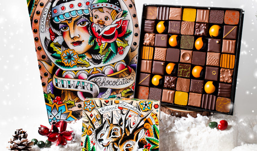 COFFRET NOEL, Edwart Chocolatier, Lappoms, Lifestyle Blog