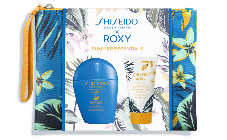 shiseido, roxy, capsule collection, lotion, stick, solaire, lappoms, lifestyle blog