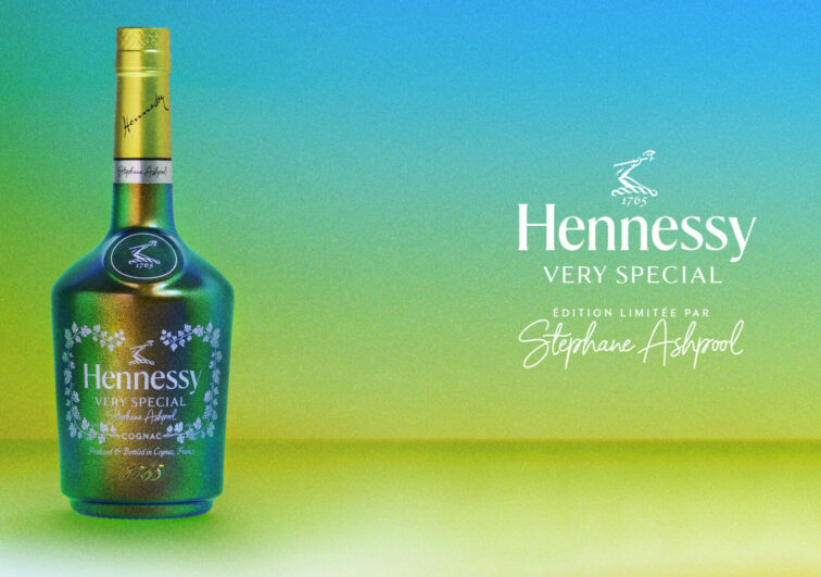 Hennessy VS, ASHPOOL, edition limitee, collab, lappoms