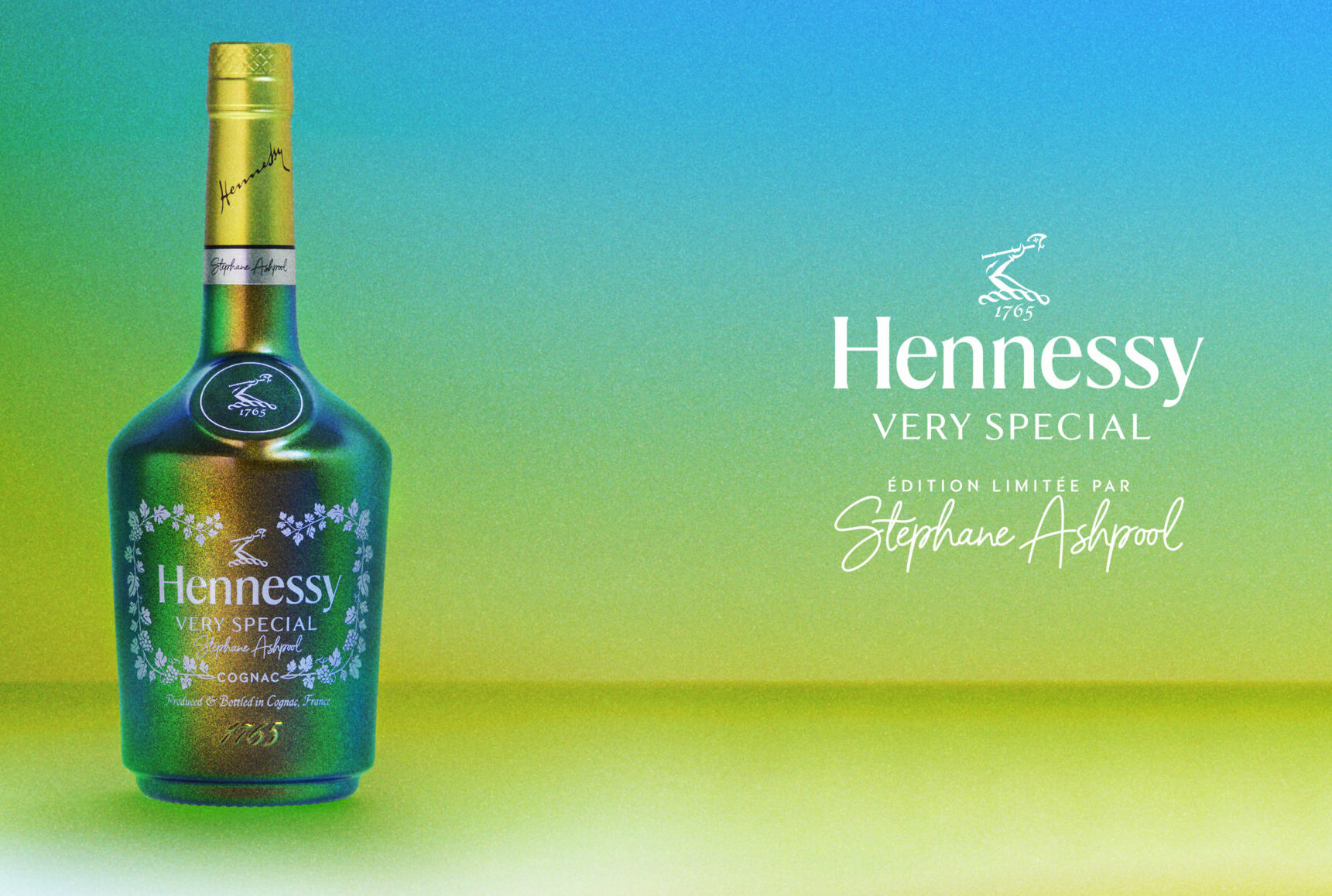 Hennessy VS, ASHPOOL, edition limitee, collab, lappoms